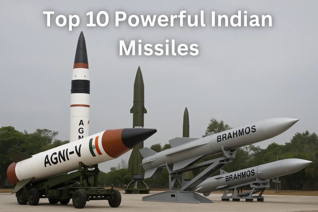 Top 10 Powerful Indian Missiles 2025