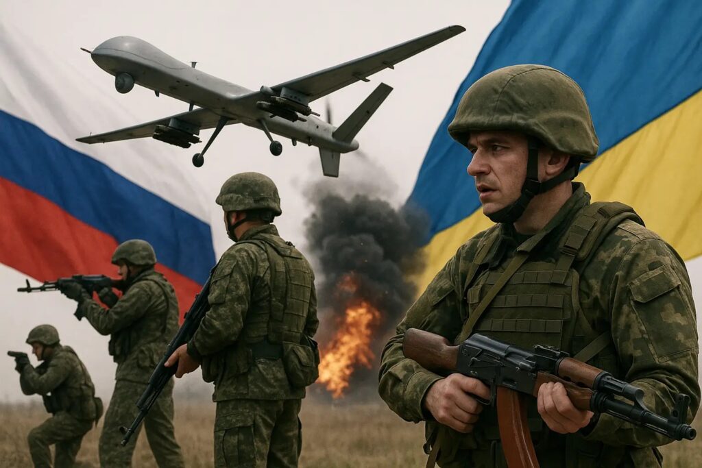 Russia-Ukraine War Escalates: Drone Attack Raises Tensions