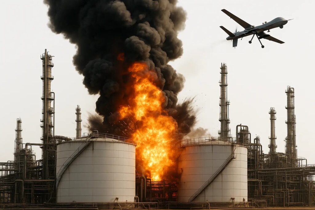 Iran’s Oil Lifelines Under Fire: Key Sites Hit by Israel