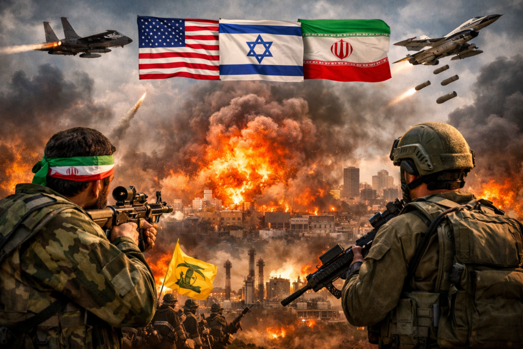 Middle East War Escalates as US and Israel Strike Iran Middle east
